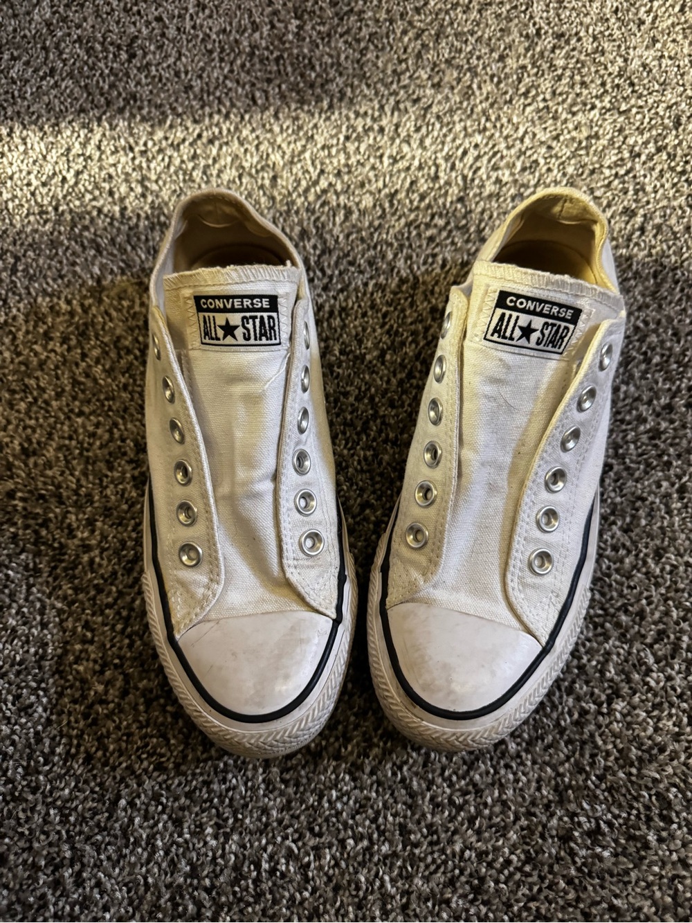 Converse woman Slip-On Canvas Sneakers in White